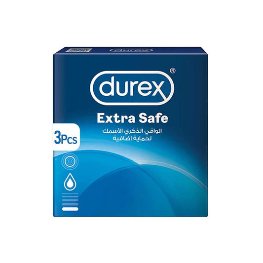 Durex Extra Safe Condoms, 3 Condoms