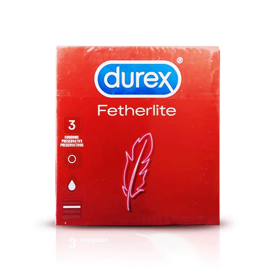 Durex Fetherlite Condoms, 3 Condoms