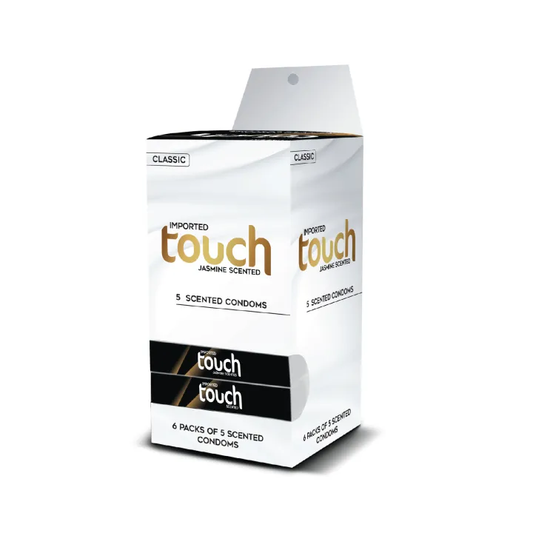 Touch Classic Condoms Dispenser - Pack of 3 - 30 Pieces (6 x 5's)